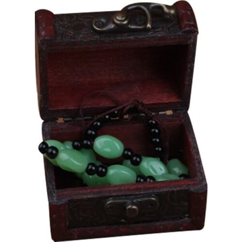 Retro Storage Box Handmade Wooden Jewelry Storage Box Organizer With Lock Creative Present Home Decor Storage Boxes