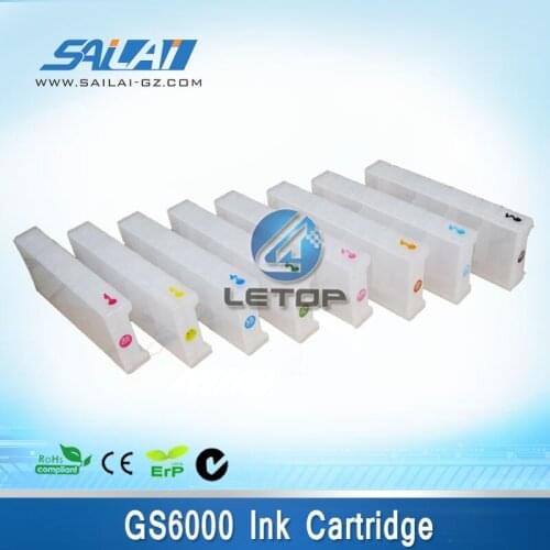 Hot sale! a set! printer ink cartridge for gs6000 printhead