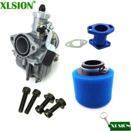 XLSION Racing Performance Carburetor Carb Mainfold Air Filter M6 Screw Bolts For Predator 212cc GX200 196cc Mini Bike Go Kart