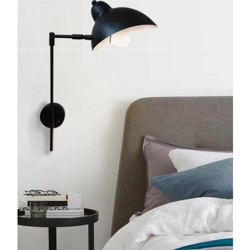 Loft aplique luz pared lamp glass ball bedside living room aisle wall lights for home monkey lamp