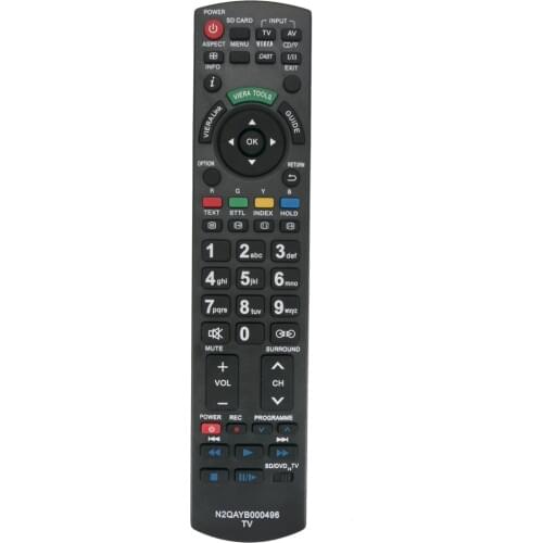 New N2QAYB000496 Replaced Remote Control fit for Panasonic PLASMA TV TH-L42D25A TH-P50VT20A