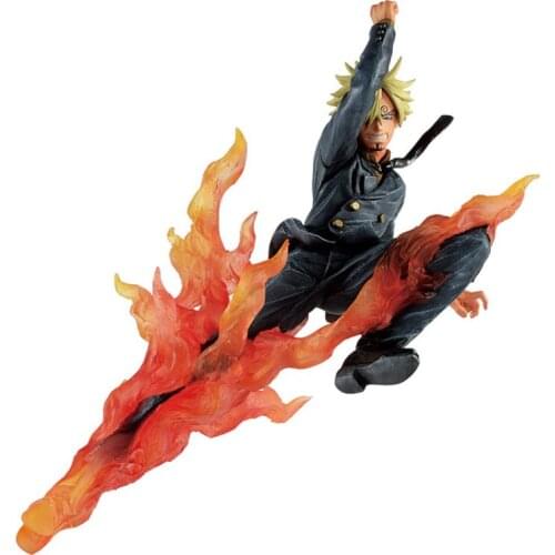 BANDAI Banpresto Original ONE PIECE Sanji Figure Anime Model Doll Toys Gifts
