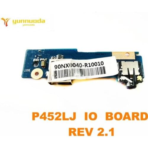 Original FOR ASUS P452LJ USB board Audio board P452LJ IO BOARD REV 2.1 tested good free shipping