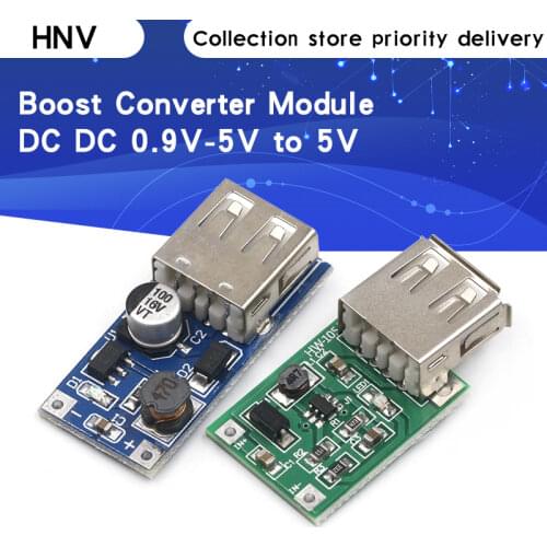 DC DC 0.9V-5V to 5V 600MA Power Bank Charger Step Up Boost Converter Supply Voltage Module USB Output Charging Circuit