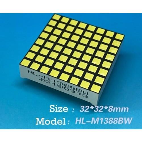 LED Dot Matrix Square white dot matrix common cathode LED square dot matrix 3.0 dot matrix 1388 dot matrix