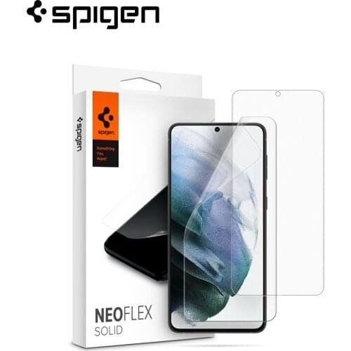 Spigen NeoFlex Solid Screen Protector for Samsung Galaxy S21 Plus (6.7") - Flexible Soft TPU Material Film