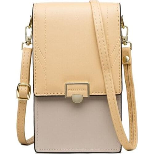 New Mini Crossbody Shoulder Bag Women Multifunction Cell Phone Pocket Ladies Purse Clutch Fashion Hasp Handbags Female