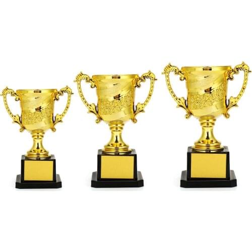 Gold Awards Trophy Children Gold-Plated School Kindergarten Party Award Supplies Craft Souvenirs Celebrations Gifts 14/17/18cm