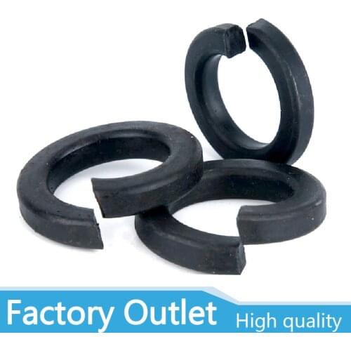 100/50/10pcs 8.8 High Strength Carbon steel Q215 Elastic Gasket Spring Lock Washer M3 M4 M5 M6 M8 M10 M12 M16 M20 M24 M27 M30