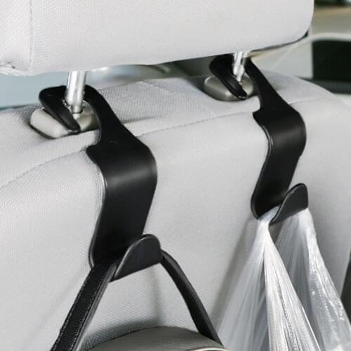 1pcs Portable Car Storage Hook Strong Load Bearing Removable Auto Interior Hanger Clothes Garbage Bag Holder For Car