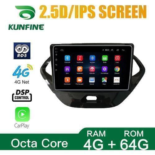 Car Radio For Ford FIGO Octa Core Android 10.0 Car DVD GPS Navigation Multimedia Player Deckless Car Stereo WIFI