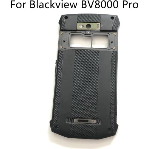 Blackview BV8000 Used Original Protective Battery Case Cover Back Shell + Camera Glass Lens For Blackview BV8000 Pro Smartphone