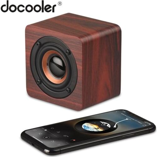 Mini Wooden Bluetooth Speaker Portable Wireless Subwoofer Bass Sound Box Music Magic Mp3 For Xaomi Smartphone Tablet Pc Boombox
