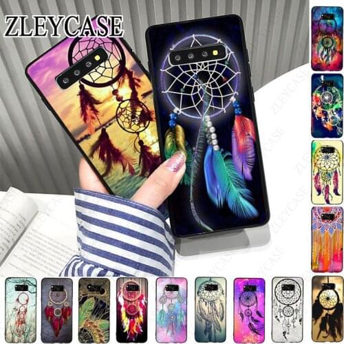Dream Catcher Mandala Pattern key feathers Phone Case For samsung galaxy s10plus s10e s10lite s9 s8plus s7 s6edge s20ultra case