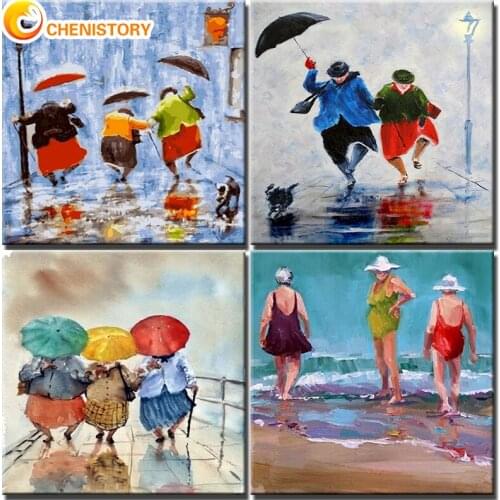 Paint By Numbers For Adults On Canvas With Framed Landscpae Sunset Pictures Coloring Drawing Oil Paintings By Number Home Decor