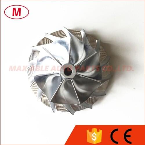 HX40/HE351 4035879 59.96x85.98mm 7+7 blades High performance Turbo Billet compressor wheel Aluminum 2618/Milling compressor whee