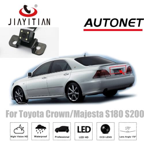 JIAYITIAN Rear View Camera For Toyota Crown/Majesta S180 S200 2003~2012 Original Reverse Hole CCD Night Vision Backup camera