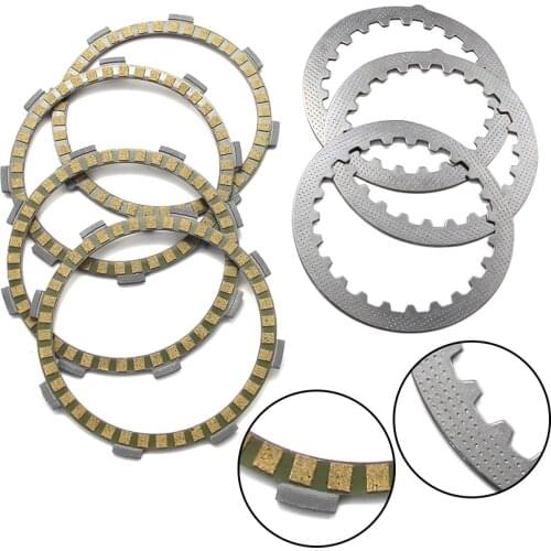 Motorcycle Clutch Friction Disc Plate Kit For Yamaha DT50R DT50 4AD DT50LC RZ50 5FC DT80LC DT80 DT80 MXS LC1 TDR80 YZ80C RD80LC