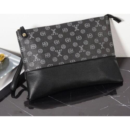 Fashion Cluth Bag for Men Pu Crossbody Shoulder Bag 2021 Street Fashion Leisure Crossbody Shoulder Bag Man Cluth Purse