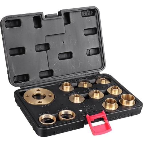 11Pcs/Kit 10-30mm Pure Copper Bushing Guides Premium Template Router Guide Bush With Box Perfect for Woodworking Tools Durable