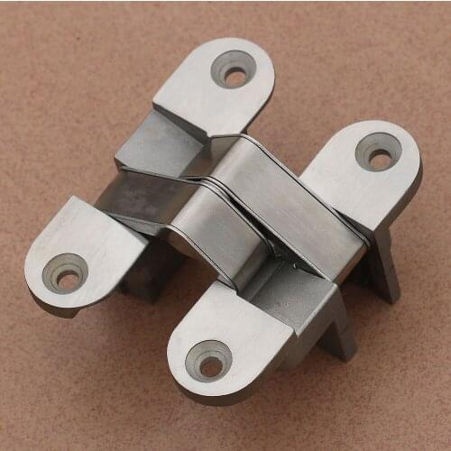 Deutschland 180 degree stainless steel 304 invisible hinge for wood door
