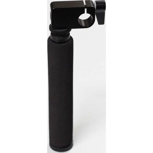 New Handles Camera Grip w/ rod clamp for 15mm Rod Rig rail Support camera tripod