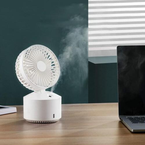 New Youpin fan Wellsmart Spray Fan 3 In 1 Mist Humidifier LED Night Light Five-gear Long Battery Life Speed Low Noise Soft Wind