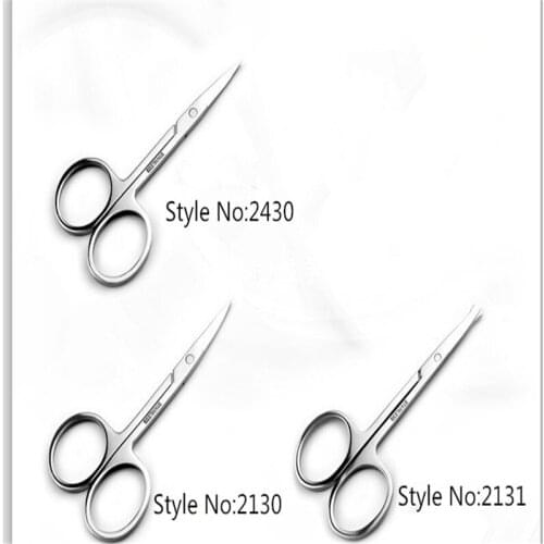 Stainless Steel Makeup Scissors Nose Hair Small Eyebrow Scissors Cut Manicure Eyebrow With Sharp Head Beauty Makeup Tool