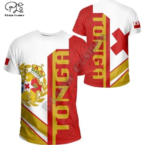 PLstar Cosmos Tonga Samoa Polynesian Art Culture Tribe Retro Tattoo 3DPrint Men/Women Summer Streetwear Short Sleeve T-Shirts A1