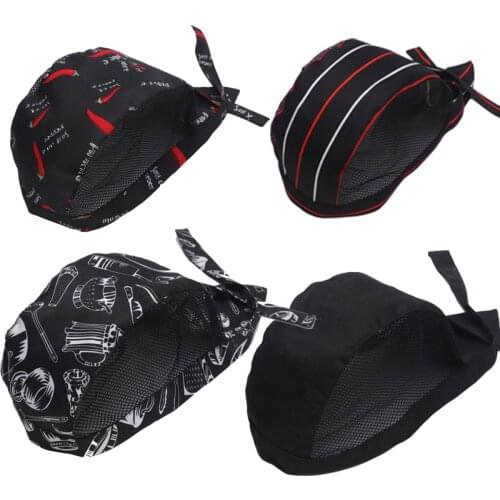 Summer Unisex Chef Kitchen Hat Men Women Chef Waiter Uniform Cap Cooking Bakery BBQ Grill Restaurant Cook Work Hat