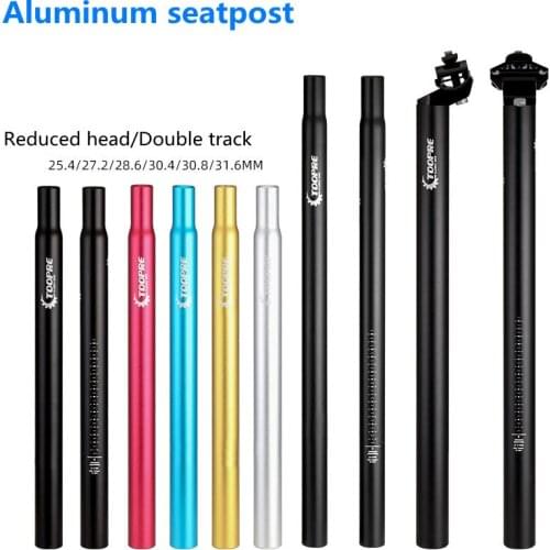 Bicycle Mountain Bike Seatpost Aluminum Alloy Seat Tube Seatpost Seat Tube 25.4mm 27.2mm 28.6mm 30.8mm Extension Accessories