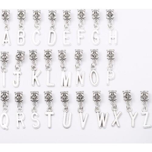 YEPENGFEI Beads With Letters