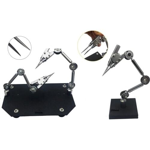 Third Hand Soldering Iron Clip Jewelry Stand Clamp Welded Fixture For Gold Silver Welding