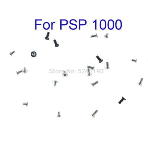 1set/lot Screws Full Screw Set Repair Parts for PSP1000 PSP1001 PSP 1000 console shell mother main board