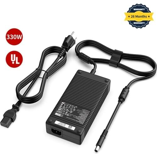 330W 19.5V 16.9A AC Adapter for Dell DA330PM111 D XM3C3 0XM3C3 ADP-330AB B Alienware x51 M18x M18x R1 R2 Laptop Charger Delippo