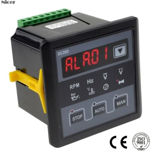 DC20D Generator Control Module Generator Controller For Diesel/Gasoline Engine Or Generator With RS485 Communication Port