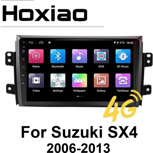For Suzuki SX4 2006-2013 Quad Core 9" 1024*600 Bluetooth 2din Car DVD Radio Player GPS RDS AM Navigation 2 DIN Android player