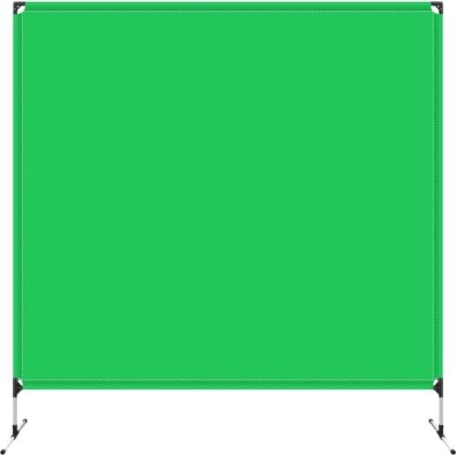 PULUZ 2 x 2m Photo Studio Background Green Nylon Lycra Backdrops Cutout Picture Backdrop Bracket Stand Kit