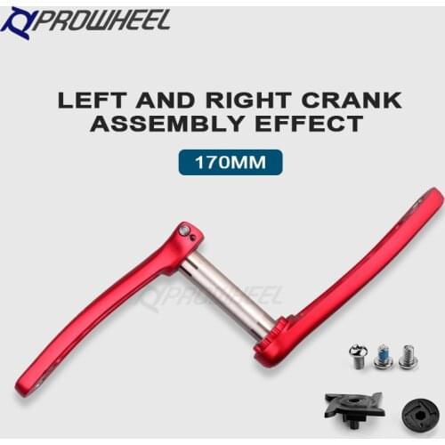 Prowheel MTB Bicycle 170mm GXP Crank 8 9 10 11 Speed Sprocket Bottom Bracket Mountain Bike Crankset for Shimano Sram