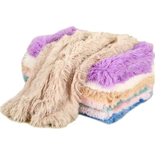2PCS Dog blankets for cats and dogs pet litter mats winter thick double-layer plush autumn and winter models small pet blankets