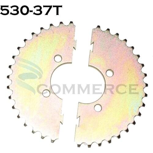 530 large sprocket 80mm 37T detachable sprocket, used for ATV kart 530 chain modification parts