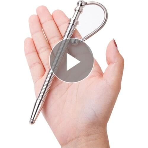 Decompression Pen Think Ink Pen Decompression Toys Fidget Anti Stress Magnetic Metal Pen Business Office Funny Gift Cool Toys