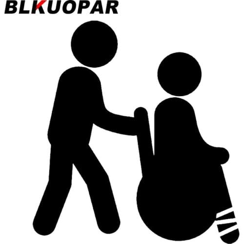 BLKUOPAR for Mak Physiotherapy Car Stickers Creative Decals Skateboard Waterproof Occlusion Scratch Decor Apply to Car Sticker