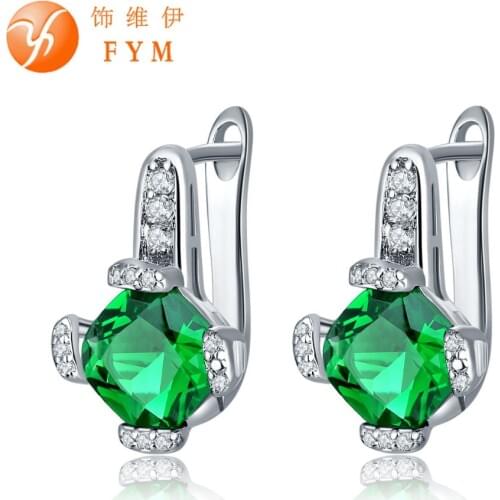 Кольца с фианитами для женщин FYM China At AliExpress