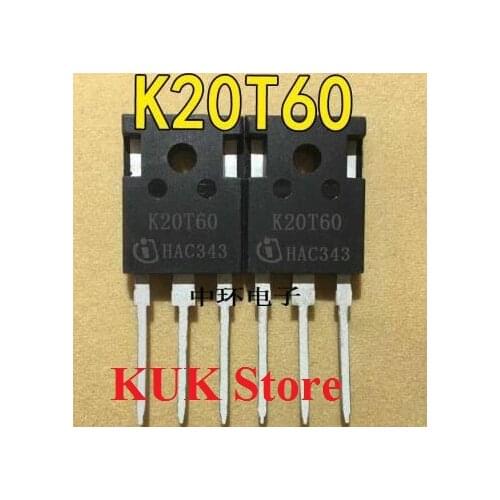 Real Original 100% NEW K20T60 IKW20N60T TO-247 10PCS/LOT