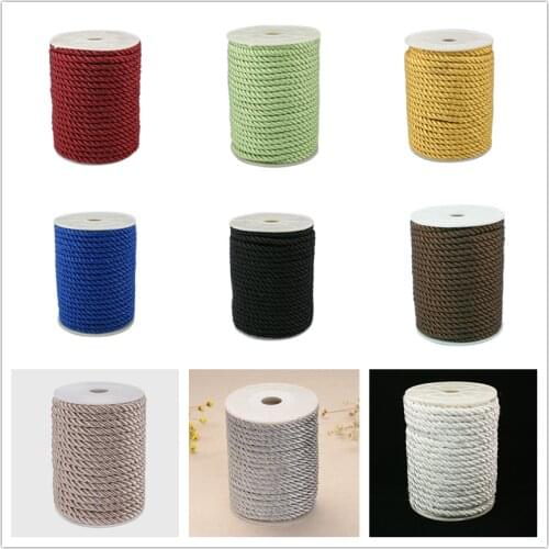 Pandahall 5mm Nylon Thread for jewelry making DIY bracelet necklace accessories,20m/roll