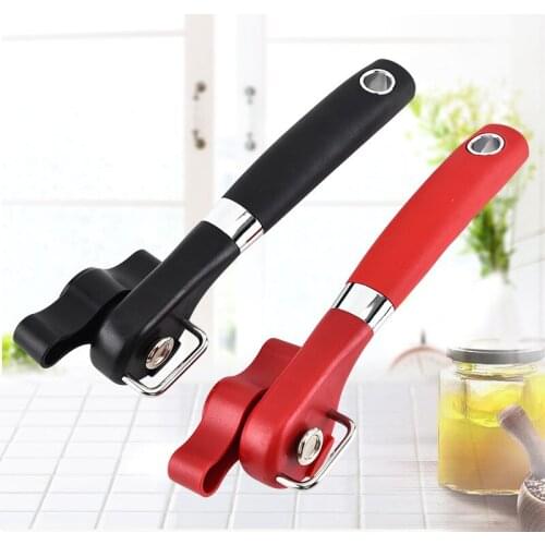 Plastic Professional Kitchen Tool Side Opener Grip Opener Knife Cans Lid Cut Easy Hand-Actuated for Can Manual Safety 1pc