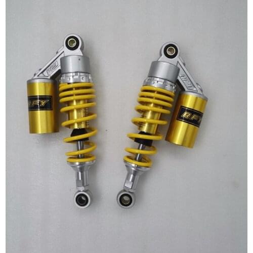 Universal 265mm 280mm Motorcycle Shock Absorber 7mm spring for HONDA YMAHA SUZUKI Kawasaki black gold yellow