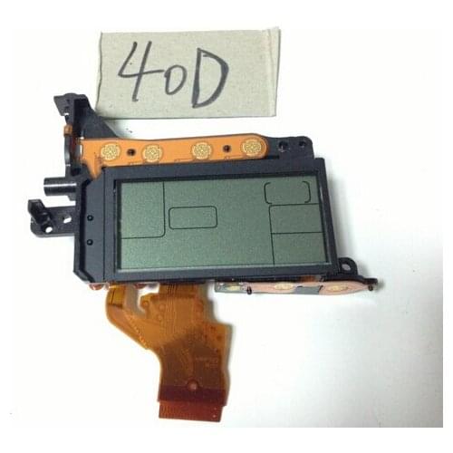 Camera Repair Replacement Parts For EOS 40D 50D top LCD display for Canon