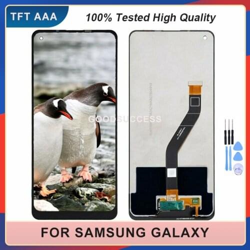 6.5'' Original For Samsung Galaxy A21 A215 LCD Display Touch Screen Digitizer Touch Screen Assembly Free Tools